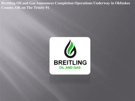 breitling oil and gas